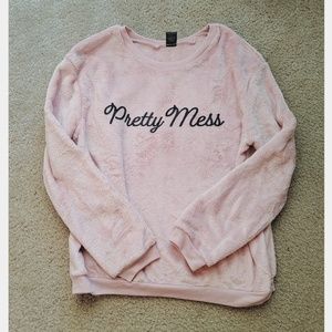 Pretty Mess soft sweater